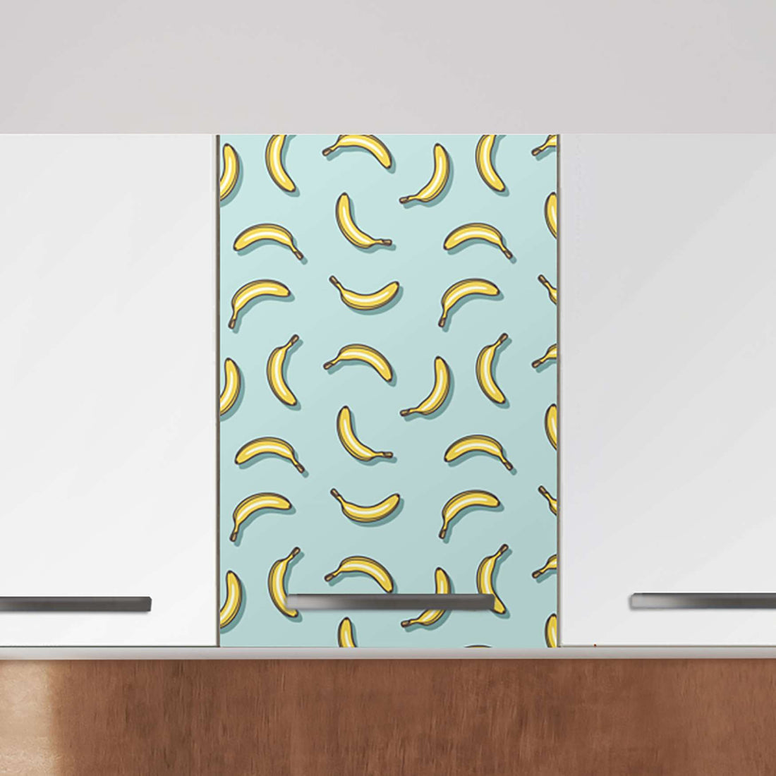 Klebefolie für die Küche Hey Banana - Wandschrank 40x60 cm - Zoom