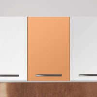 Klebefolie für die Küche Orange Light - Wandschrank 40x60 cm - Zoom