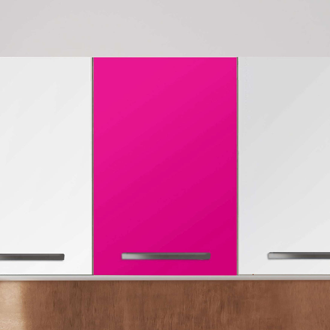 Klebefolie für die Küche Pink Dark - Wandschrank 40x60 cm - Zoom