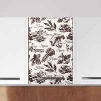 Klebefolie für die Küche Spices - Wandschrank 40x60 cm - Zoom