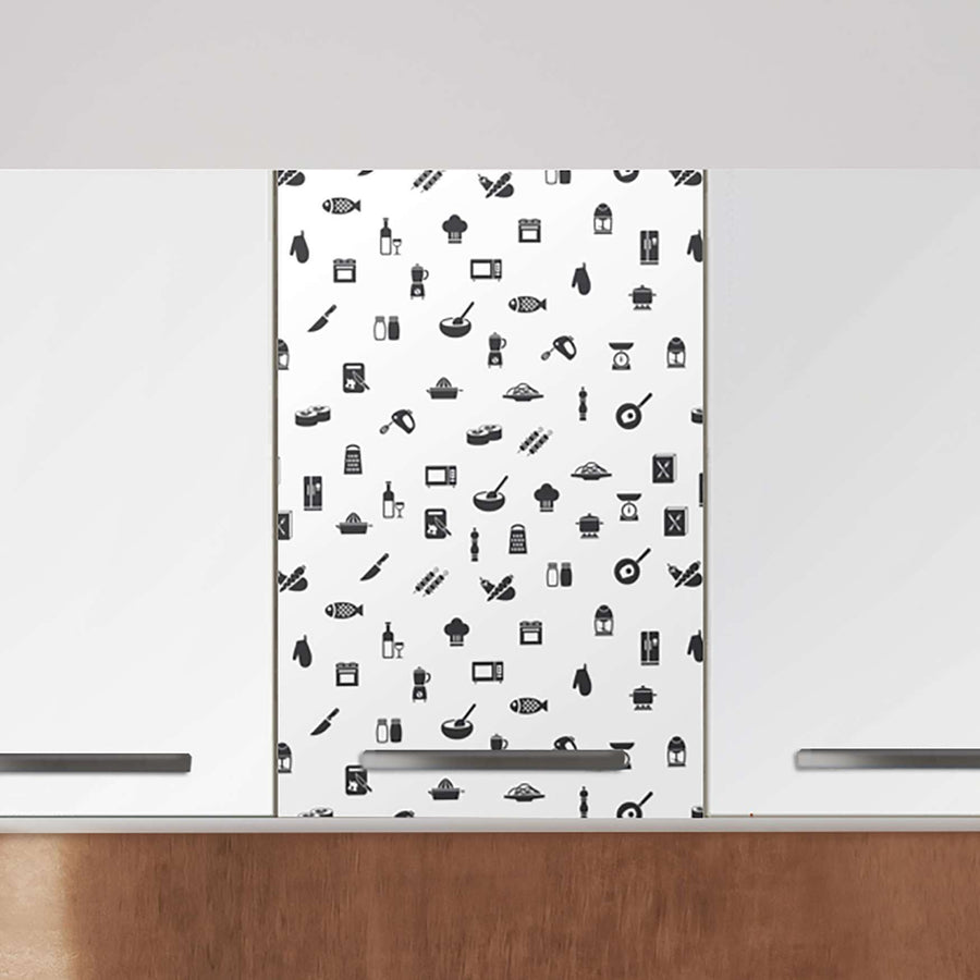 Klebefolie für die Küche Tasty - Wandschrank 40x60 cm - Zoom