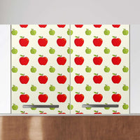 Klebefolie für die Küche An apple a day - Wandschrank 80x60 cm - Zoom