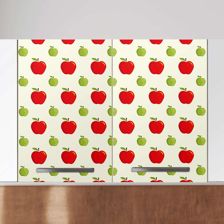 Klebefolie für die Küche An apple a day - Wandschrank 80x60 cm - Zoom