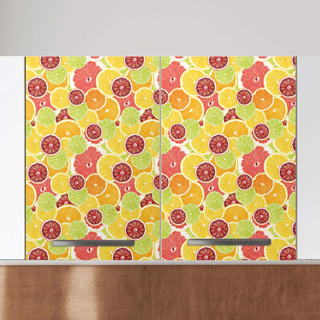 Klebefolie für die Küche Citrus - Wandschrank 80x60 cm - Zoom
