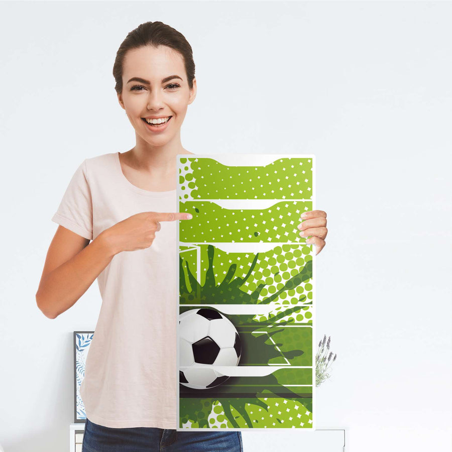 Klebefolie für Möbel Goal - IKEA Alex 5 Schubladen - Folie