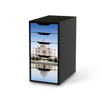 Klebefolie für Möbel Taj Mahal - IKEA Alex 5 Schubladen - schwarz