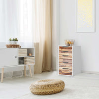 Klebefolie für Möbel Artwood - IKEA Alex 5 Schubladen - Wohnzimmer