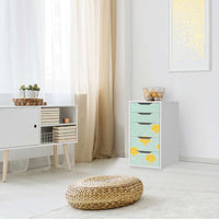 Klebefolie für Möbel Spring - IKEA Alex 5 Schubladen - Wohnzimmer