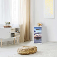 Klebefolie für Möbel Sydney - IKEA Alex 5 Schubladen - Wohnzimmer