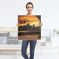 Klebefolie für Möbel Angkor Wat - IKEA Besta Regal 1 Türe - Folie