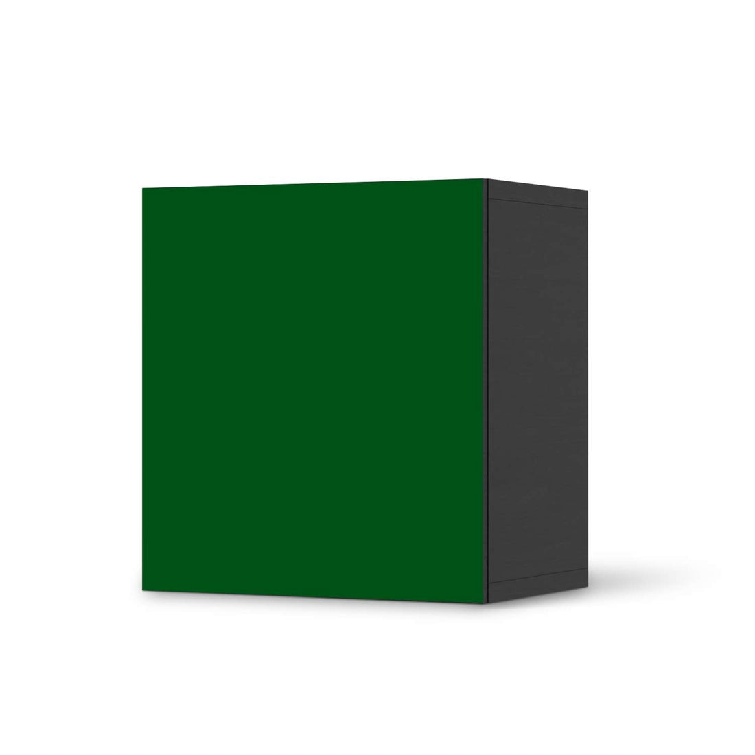 Klebefolie für Möbel IKEA Besta Regal 1 Türe - Grün Dark – creatisto