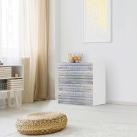 Klebefolie für Möbel Greyhound - IKEA Besta Regal 1 Türe - Wohnzimmer