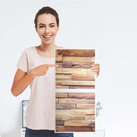 Klebefolie für Möbel Artwood - IKEA Expedit Regal 2 Türen Hoch - Folie