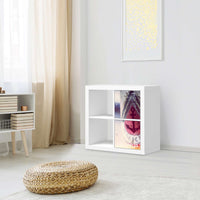 Klebefolie für Möbel Anker 2 - IKEA Expedit Regal 2 Türen Hoch - Wohnzimmer