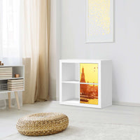 Klebefolie für Möbel Bangkok Sunset - IKEA Expedit Regal 2 Türen Hoch - Wohnzimmer