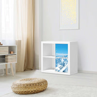 Klebefolie für Möbel Himalaya - IKEA Expedit Regal 2 Türen Hoch - Wohnzimmer
