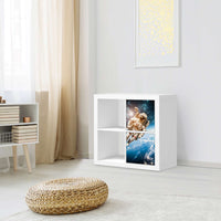 Klebefolie für Möbel Outer Space - IKEA Expedit Regal 2 Türen Hoch - Wohnzimmer