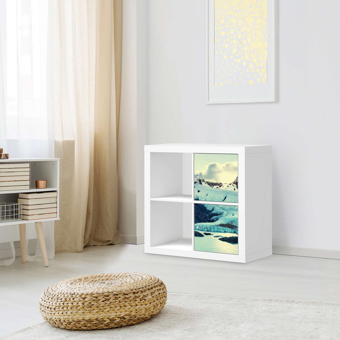 Klebefolie für Möbel Patagonia - IKEA Expedit Regal 2 Türen Hoch - Wohnzimmer