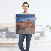 Klebefolie für Möbel Outback Australia - IKEA Hemnes Couchtisch 90x90 cm - Folie