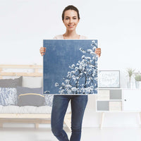 Klebefolie für Möbel Spring Tree - IKEA Hemnes Couchtisch 90x90 cm - Folie