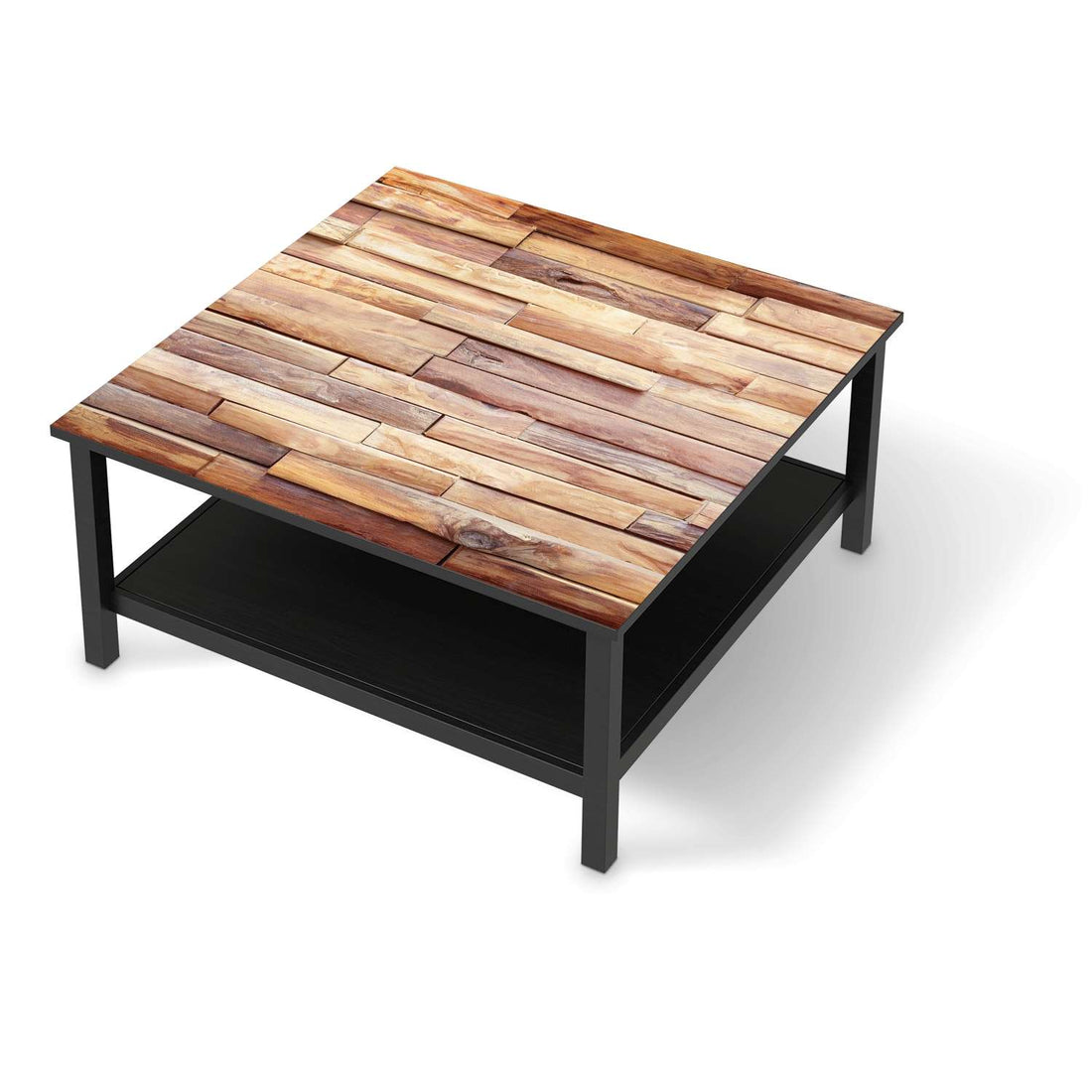Klebefolie für Möbel Artwood - IKEA Hemnes Couchtisch 90x90 cm - schwarz