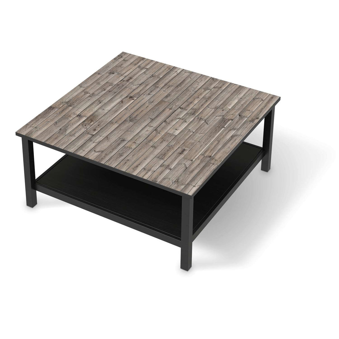 Klebefolie für Möbel Dark washed - IKEA Hemnes Couchtisch 90x90 cm - schwarz