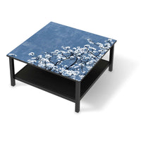 Klebefolie für Möbel Spring Tree - IKEA Hemnes Couchtisch 90x90 cm - schwarz
