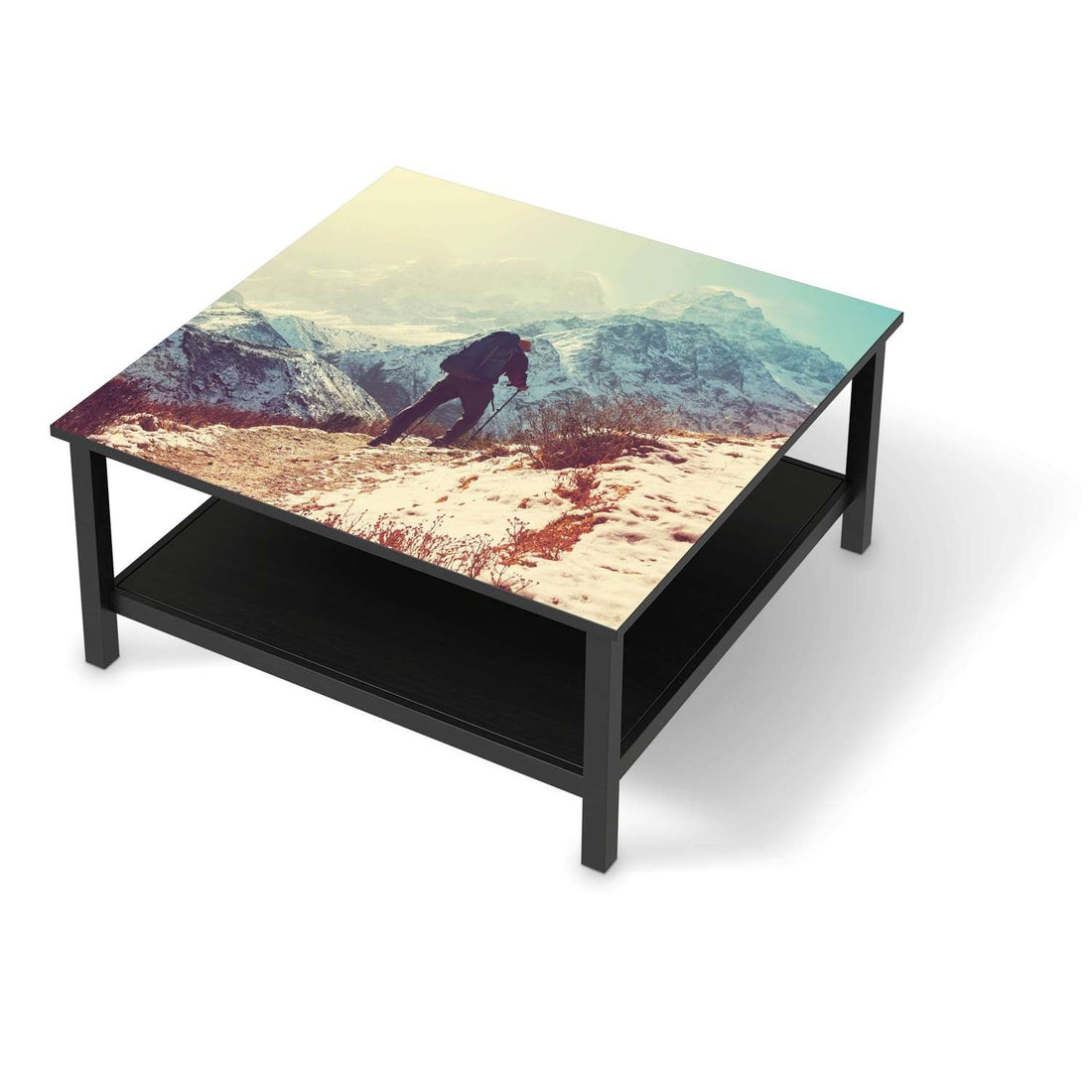 Klebefolie für Möbel The sky is the limit - IKEA Hemnes Couchtisch 90x90 cm - schwarz