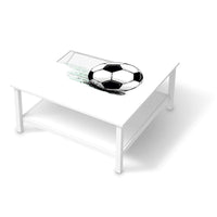 Klebefolie für Möbel Freistoss - IKEA Hemnes Couchtisch 90x90 cm  - weiss