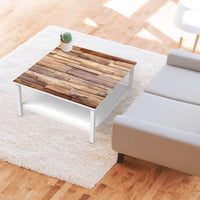 Klebefolie für Möbel Artwood - IKEA Hemnes Couchtisch 90x90 cm - Wohnzimmer