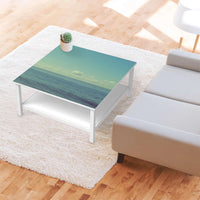 Klebefolie für Möbel Mehr Meer - IKEA Hemnes Couchtisch 90x90 cm - Wohnzimmer