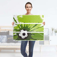 Klebefolie für Möbel Goal - IKEA Malm Kommode 3 Schubladen - Folie