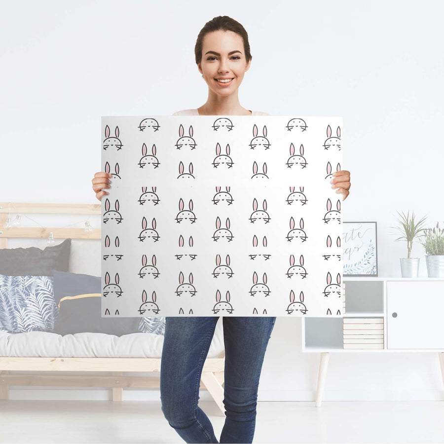 Klebefolie für Möbel Hoppel - IKEA Malm Kommode 3 Schubladen - Folie