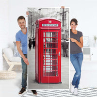 Klebefolie für Möbel Phone Box - IKEA Pax Schrank 201 cm Höhe - 2 Türen - Folie