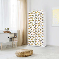 Klebefolie für Möbel Working Cars - IKEA Pax Schrank 201 cm Höhe - 2 Türen - Kinderzimmer