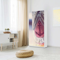 Klebefolie für Möbel Anker 2 - IKEA Pax Schrank 201 cm Höhe - 2 Türen - Schlafzimmer