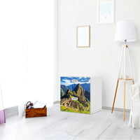 Klebefolie für Möbel Machu Picchu - IKEA Stuva / Fritids Kommode - 2 Schubladen - Kinderzimmer
