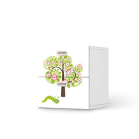 Klebefolie für Möbel Blooming Tree - IKEA Stuva / Fritids Kommode - 2 Schubladen  - weiss