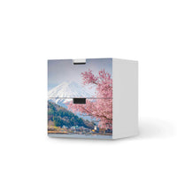 Klebefolie für Möbel Mount Fuji - IKEA Stuva Kommode - 2 Schubladen  - weiss