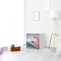 Klebefolie für Möbel Mount Fuji - IKEA Stuva Kommode - 2 Schubladen - Wohnzimmer
