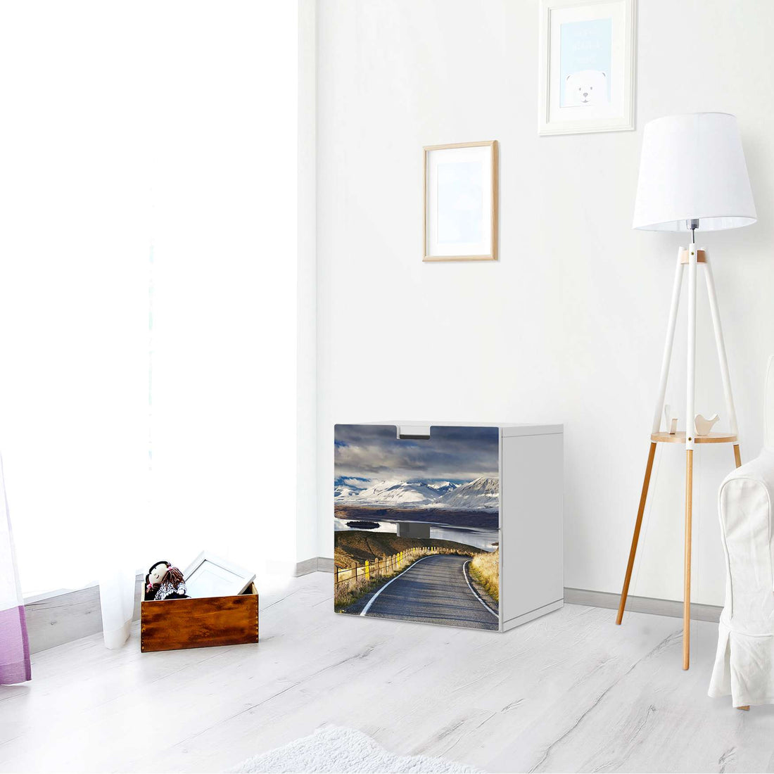 Klebefolie für Möbel New Zealand - IKEA Stuva Kommode - 2 Schubladen - Wohnzimmer