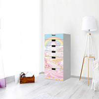 Klebefolie für Möbel Candyland - IKEA Stuva Kommode - 6 Schubladen - Kinderzimmer
