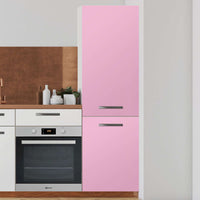 Klebefolie für Schränke - Pink Light - Hochschrank 60x200 cm - Front