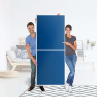 Klebefolie Blau Dark - IKEA Billy Regal 6 Fächer - Folie