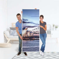 Klebefolie Sydney - IKEA Billy Regal 6 Fächer - Folie