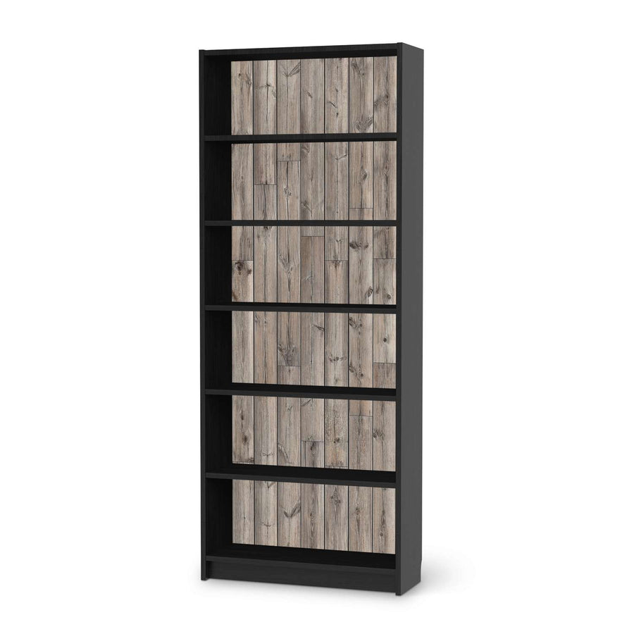 Klebefolie Dark washed - IKEA Billy Regal 6 Fächer - schwarz