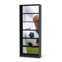 Klebefolie Footballmania - IKEA Billy Regal 6 Fächer - schwarz