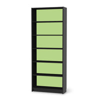 Klebefolie Hellgrün Light - IKEA Billy Regal 6 Fächer - schwarz