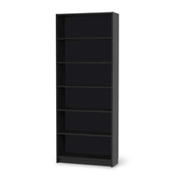 Klebefolie Schwarz - IKEA Billy Regal 6 Fächer - schwarz