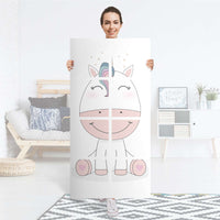 Klebefolie Baby Unicorn - IKEA Expedit Regal 8 Türen - Folie